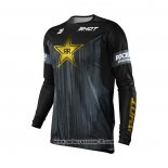 2021 Shot Motocross Ciclismo Maglie Manica Lunga Nero