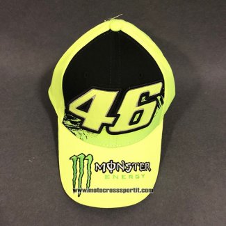 2020 Moto GP Ciclismo Monster Cappello Nero Giallo