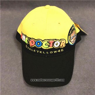 2020 Moto GP Ciclismo VR 46 Cappello Giallo