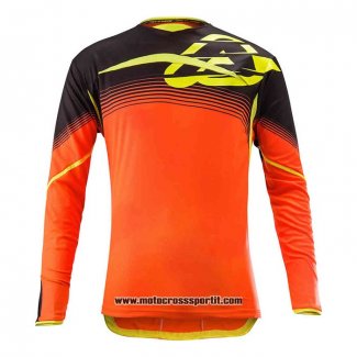 2020 Motocross Ciclismo Maglie Acerbis Manica Lunga Arancione