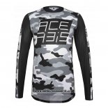 2020 Motocross Ciclismo Maglie Acerbis Manica Lunga Nero