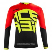 2020 Motocross Ciclismo Maglie Acerbis Manica Lunga Rosso