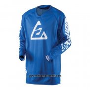 2020 Motocross Ciclismo Maglie Answer Manica Lunga Blu