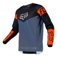 2020 Motocross Ciclismo Maglie FOX Manica Lunga Nero