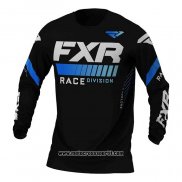 2020 Motocross Ciclismo Maglie FXR Manica Lunga Nero