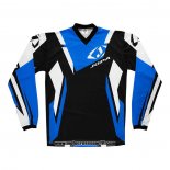 2020 Motocross Ciclismo Maglie Jopa Manica Lunga Nero Blu