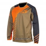 2020 Motocross Ciclismo Maglie Klim Manica Lunga Marrone