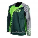 2020 Motocross Ciclismo Maglie Klim Manica Lunga Verde