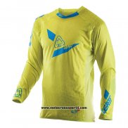 2020 Motocross Ciclismo Maglie Leatt Manica Lunga Giallo