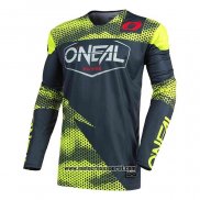 2020 Motocross Ciclismo Maglie Oneal Manica Lunga Giallo