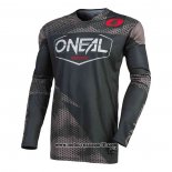 2020 Motocross Ciclismo Maglie Oneal Manica Lunga Nero