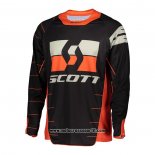 2020 Motocross Ciclismo Maglie Scott Manica Lunga Nero