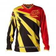 2020 Motocross Ciclismo Maglie TLD Manica Lunga Giallo