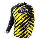 2020 Motocross Ciclismo Maglie TLD Manica Lunga Giallo