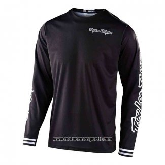 2020 Motocross Ciclismo Maglie TLD Manica Lunga Nero