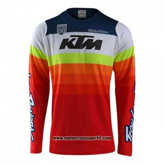 2020 Motocross Ciclismo Maglie TLD Manica Lunga Rosso