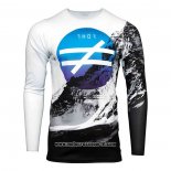 2020 Motocross Ciclismo Maglie Thor Manica Lunga Bianco