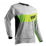 2020 Motocross Ciclismo Maglie Thor Manica Lunga Bianco