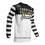 2020 Motocross Ciclismo Maglie Thor Manica Lunga Nero