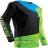 2020 Motocross Ciclismo Maglie Thor Manica Lunga Verde