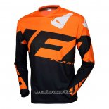 2020 Motocross Ciclismo Maglie UFO Manica Lunga Arancione Nero