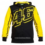 2020 Motocross Ciclismo Maglione VR 46 Manica Lunga Giallo