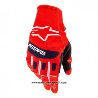 2021 Motocross Ciclismo Alpinestars Guanti Dita Lunghe Rosso