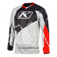 2021 Motocross Ciclismo Maglie Klim Manica Lunga Rosso