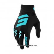 2021 Shot Motocross Ciclismo Guanti Dita Lunghe Azzurro