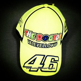 2020 Moto GP Ciclismo VR 46 Cappello Giallo