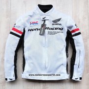 2020 Motocross Ciclismo Giacca Honda Manica Lunga Bianco