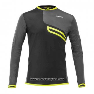 2020 Motocross Ciclismo Maglie Acerbis Manica Lunga Grigio