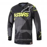 2020 Motocross Ciclismo Maglie Alpinestars Manica Lunga Nero