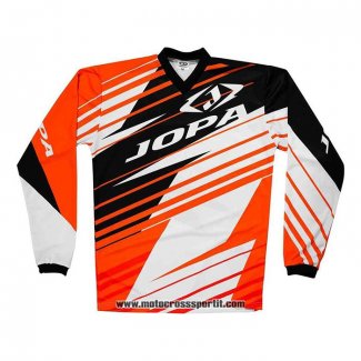 2020 Motocross Ciclismo Maglie Jopa Manica Lunga Arancione