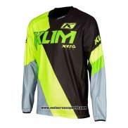 2020 Motocross Ciclismo Maglie Klim Manica Lunga Giallo