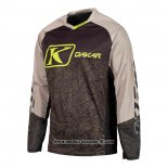 2020 Motocross Ciclismo Maglie Klim Manica Lunga Marrone