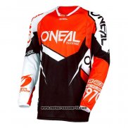 2020 Motocross Ciclismo Maglie Oneal Manica Lunga Arancione