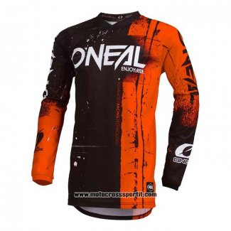 2020 Motocross Ciclismo Maglie Oneal Manica Lunga Rosso