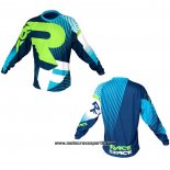 2020 Motocross Ciclismo Maglie RF Manica Lunga Scuro Blu