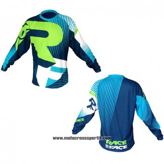 2020 Motocross Ciclismo Maglie RF Manica Lunga Scuro Blu