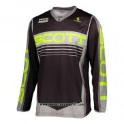 2020 Motocross Ciclismo Maglie Scott Manica Lunga Nero