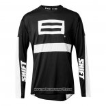 2020 Motocross Ciclismo Maglie Shift Manica Lunga Nero