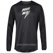 2020 Motocross Ciclismo Maglie Shift Manica Lunga Nero