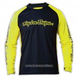 2020 Motocross Ciclismo Maglie TLD Manica Lunga Giallo