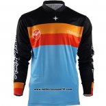 2020 Motocross Ciclismo Maglie TLD Manica Lunga Nero