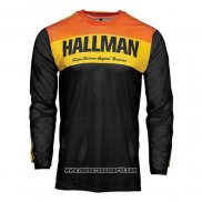 2020 Motocross Ciclismo Maglie Thor Manica Lunga Nero