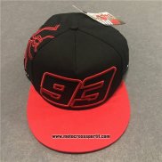 2020 Moto GP Ciclismo No.93 Cappello Nero Rosso