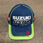 2020 Moto GP Ciclismo Suzuki Cappello Blu