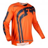 2020 Motocross Ciclismo Maglie FOX Manica Lunga Arancione