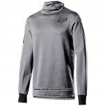 2020 Motocross Ciclismo Maglie FOX Manica Lunga Grigio